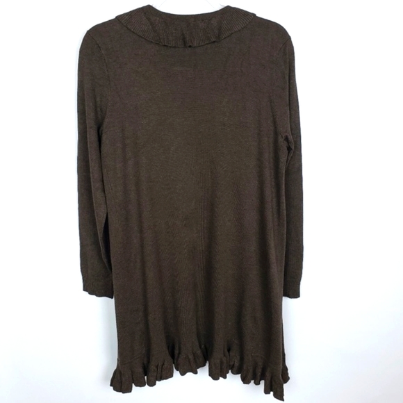 United States Sweaters ruffled edge cardig… - Picture 4 of 5